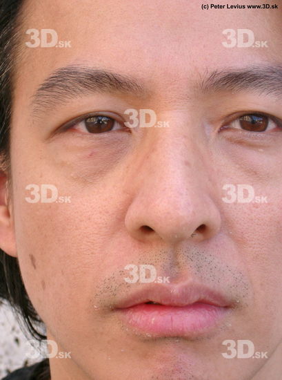 Nose Man Asian Casual Slim Street photo references