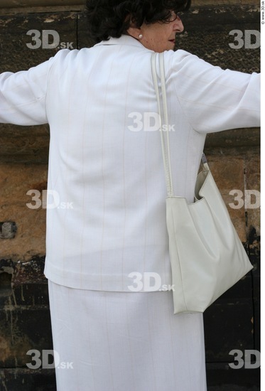 and more Upper Body Woman White Formal Chubby