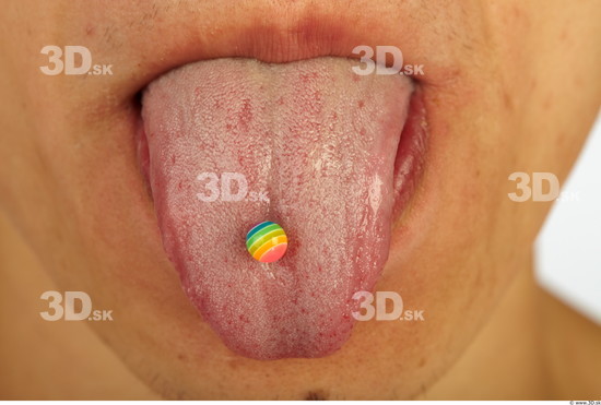 Tongue Man Animation references Asian Piercing Average Studio photo references