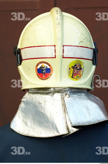 Head Man White Uniform Helmet Athletic