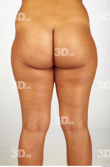 Whole Body Back Woman Nude Chubby Studio photo references