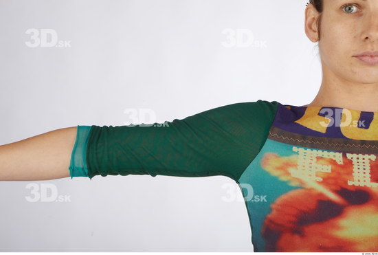 Arm Woman Casual Pullower Average Studio photo references