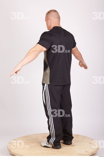 Whole Body Man Animation references Sports Muscular Studio photo references