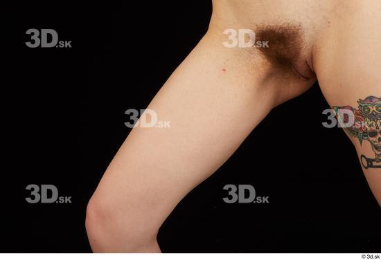 Thigh Woman White Nude Average Studio photo references