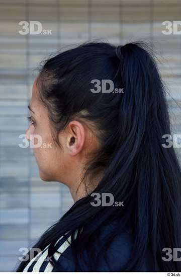 Head Hair Woman Slim Street photo references