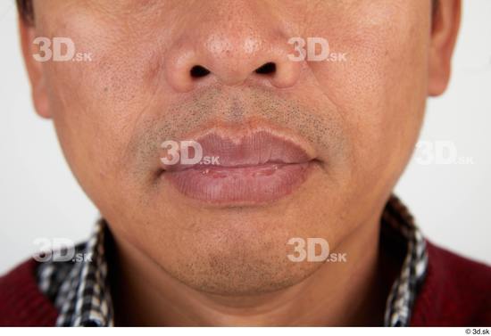 Mouth Man Asian Casual Slim Street photo references