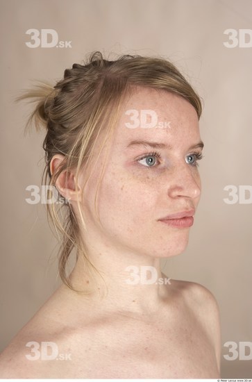 Woman White Slim Groom Photo References