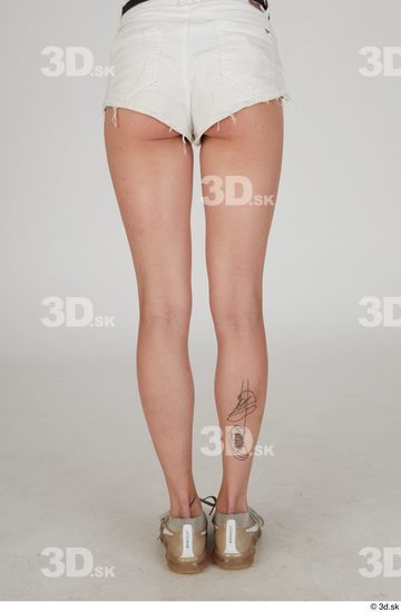 Leg Woman White Tattoo Casual Slim Street photo references