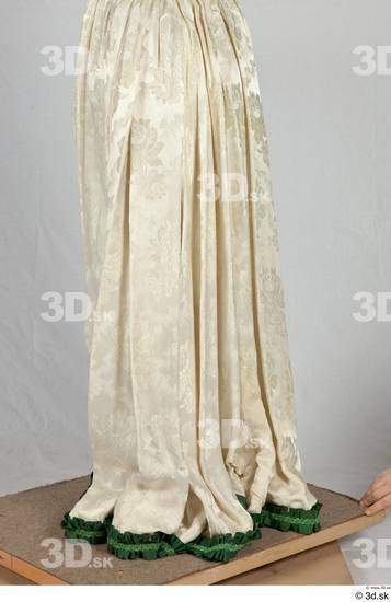 Woman White Historical Dress Skirt Costume photo references