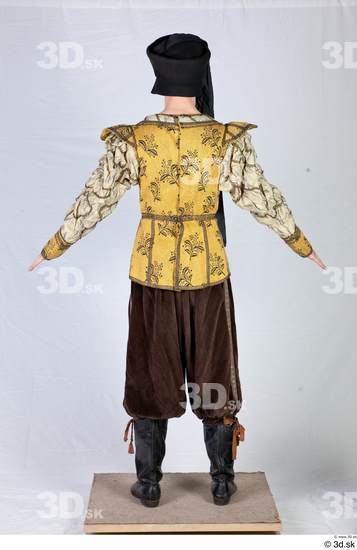 Whole Body Man White Historical Formal Costume photo references