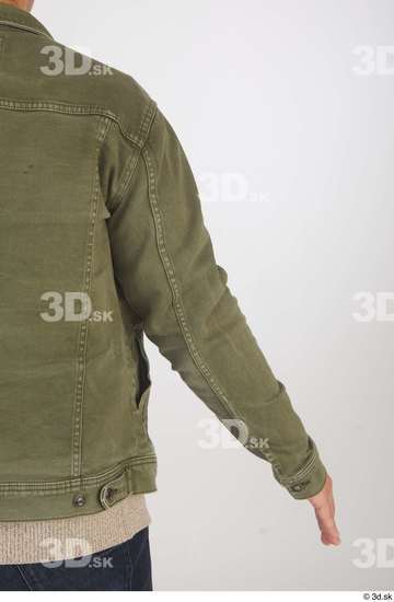 Arm Upper Body Man Asian Casual Shirt Jacket Slim Studio photo references