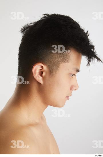 Head Man Asian Slim Studio photo references