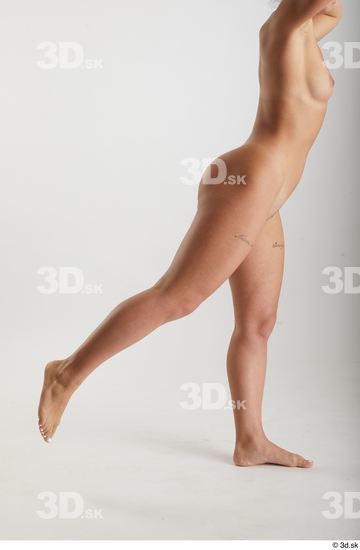 Zuzu Sweet  flexing leg nude side view  jpg