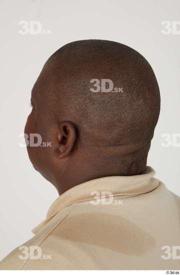 Head Man Black Casual Chubby Bald Street photo references