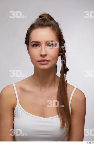 Face Head Hair Woman Slim