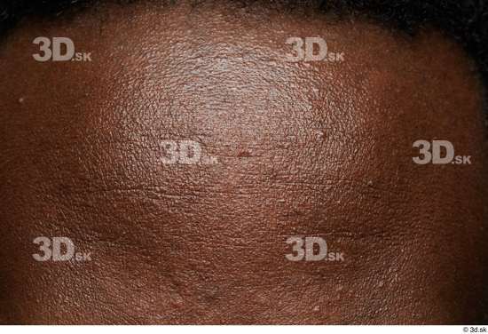 Face Man Black Wrinkles Studio photo references Face Skin Textures
