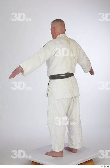 Whole Body Man White Sports Dress Average Standing Studio photo references