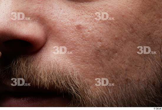 Face Man White Studio photo references Face Skin Textures