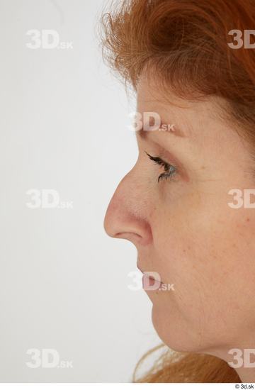 Nose Woman White Slim Street photo references