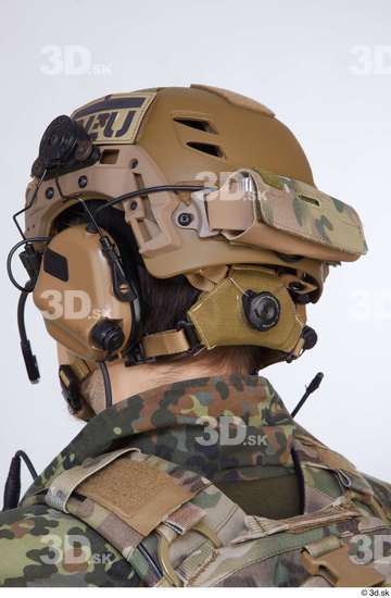 Head Man Army Helmet Athletic Street photo references