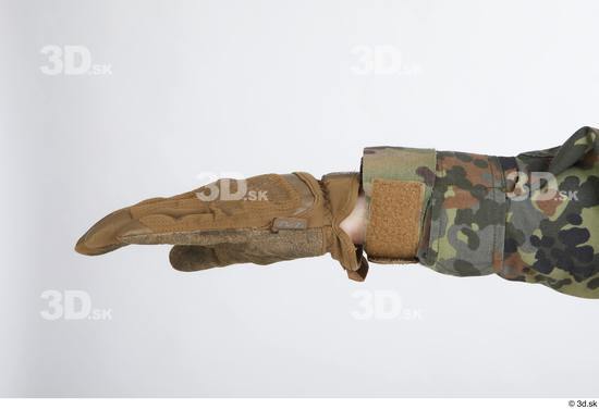 Hand Man Army Gloves Athletic Street photo references
