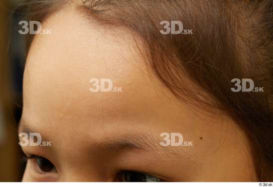 Face Skin Woman Asian Slim Studio photo references
