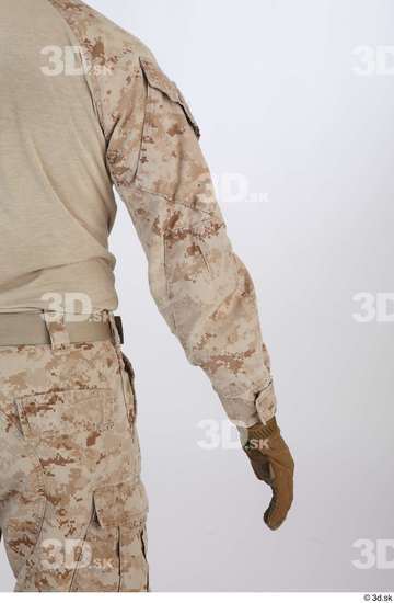 Arm Upper Body Man White Army Athletic Standing Studio photo references