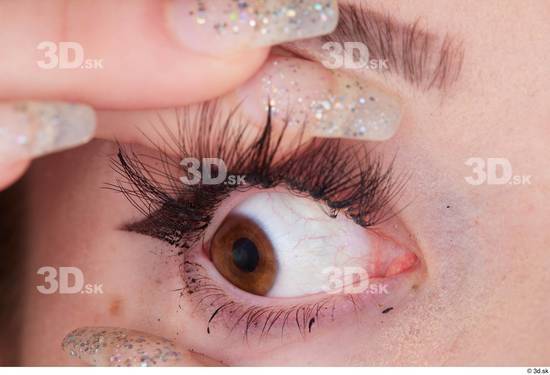 Eye Skin Woman White Studio photo references