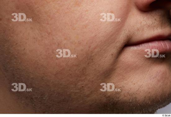 Face Cheek Skin Man White Chubby Studio photo references