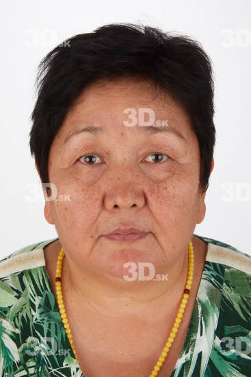 Face Head Hair Woman Asian Casual Overweight Street photo references