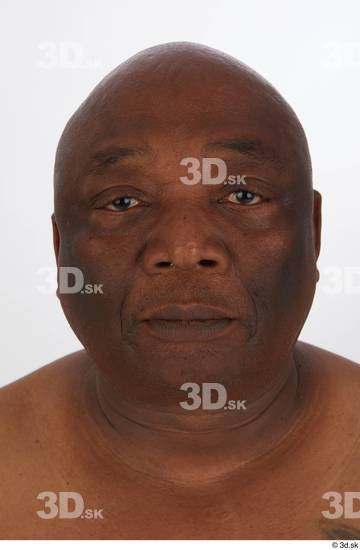 Face Head Man Black Overweight Street photo references