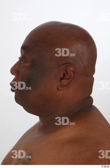 Head Man Black Overweight Street photo references