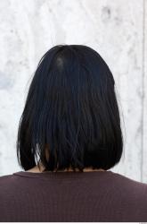 Head Hair Woman Slim Average Street photo references