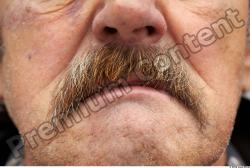 Mouth Head Man Casual Average Overweight Bearded Street photo references