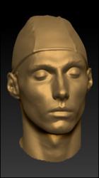 Denis head 3D scan