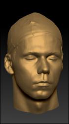 Lukas head 3D scan