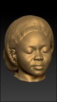 Head 3D scan of Kendy