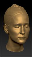 Real 3D scan of head - Brenda