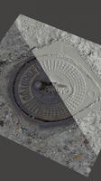 RAW 3D scan of manhole cover #2