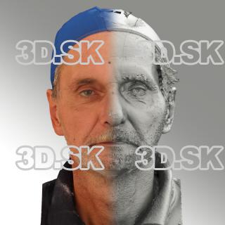 3D head scan of neutral emotion - Richard
