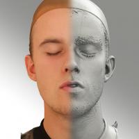 3D head scan of O phoneme - Jirka