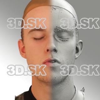 3D head scan of O phoneme - Jirka