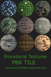 PBR Textures of Tile - 9 Pack