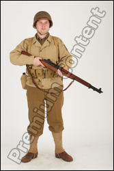  U.S.Army uniform World War II., ver.1 - poses