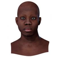 Retopologized 3D Head scan of Max