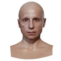 Retopologized 3D Head scan of Bradley