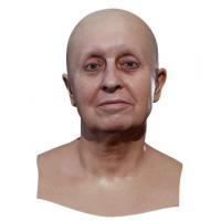 Retopologized 3D Head scan of Jirina