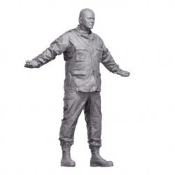 US Army Soldier Tactical Base Body Scan