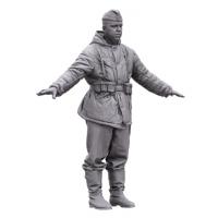 Wehrmacht Grossdutschland Division Winter Uniform 3D Scan Body
