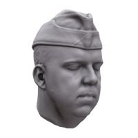 Wehrmacht Grossdutschland Division Uniform 3D Scan Head